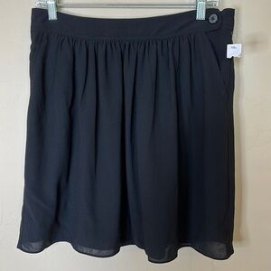NWT Old Navy black chiffon lined mini skirt and Vintage NEW WITH TAG Sz 6